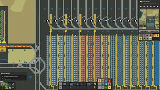 Мощная плавильня в Factorio.