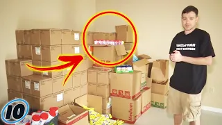 Man Stuck With 18000 Bottles Of Hand Sanitizer