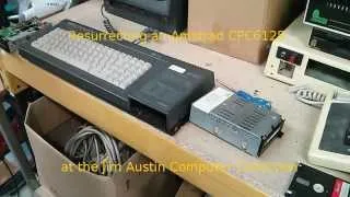 Resurrecting an Amstrad CPC6128 at the Jim Austin Computer Collection - Playing MAP TREK