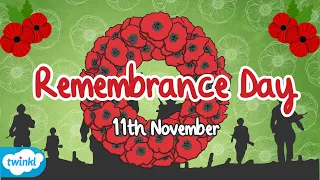 What is Remembrance Day in the UK? | 11th November | Poppy Day