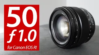 Voigtlander 50mm f1 Nokton REVIEW for Canon EOS R!