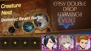 DIFFERENT TEAMS TO FARM ALL THE DEMONIC BEASTS!! MAXIMISE YOUR RUNS!! (7DS Grand Cross)