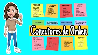 ✅​ LOS CONECTORES DE ORDEN | FUNCIÓN, TIPOS, EJEMPLOS