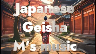 ローファイ音楽　落ち着いた曲調で繰り返されるサウンド LO-FI Anti-Stress Melody Relax Sleep Study BGM Japanese geisha Animestyle