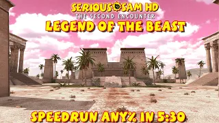 Serious Sam HD : The Second Encounter Speedrun DLC Any% in 5:30 (World Record)