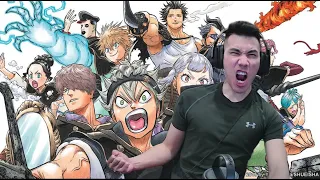 Black Clover Endings 1-12 Blind Reaction and Discussion (Anime Reaction)