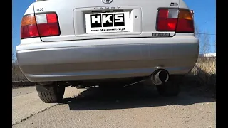 HKS silent Hi Power-Toyota camry sv43