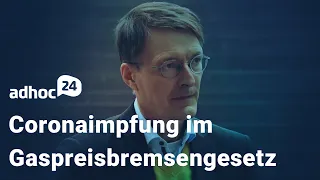 Coronaimpfung im Gaspreisbremsengesetz / Gutachten zu Cannabis-Legalisierung / Retax-Webinar