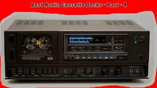 Best Audio Cassette Decks - Part - 4
