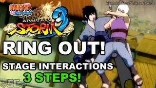 NARUTO STORM 3 | 3 STEPS TO VICTORY?! - RING OUTS?! 「LOL Gameplay」【HD】