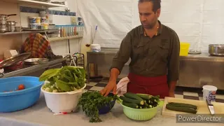 Ramadan kochen in großen mengen