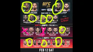 UFC 271 Predictions by a Casual