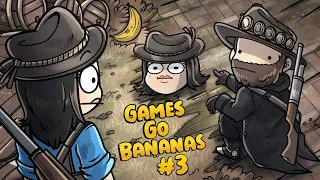 Games Go Bananas #3 (Funny Gaming Moments) | Wild West, The Most Decidated Cop & Witcher Mobile