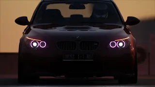 Сумашедшая Езда На BMW M5 E60  Assetto Corsa Шашки Shutoko