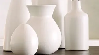 DIY Plaster Of Paris Vase/ Easy Way To Make Vase At Home/5 minute craft/Ajmeri Arts/Pottery