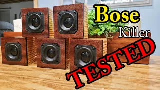 Better Than Bose Cube Speakers TESTED - Kartesian Speakers