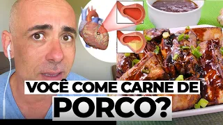 VOCÊ TEM COLESTEROL ALTO E COME CARNE DE PORCO? Pode ou não pode, e aí? | Dr Dayan Siebra