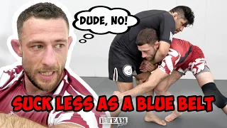 Don't Be The Dumb Blue Belt, Fix This Mistake | B-Team Technique Ethan Crelinsten