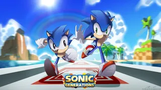 Соник йог!?  Соник ходит по шипам!? Корявый порт Sonic Generations.