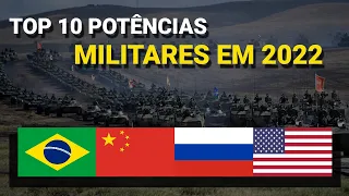 10 maiores potências militares do planeta em 2022