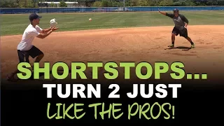 EVERYTHING You Need to Know To TURN 2 From SHORTSTOP Like A Pro!  [The Double Play from SS]