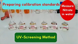 01)  Nitrate in Water - UV Screening Method (Preparation of Necessary Reagents, Sample & Blank)