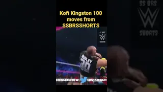 Kofi Kingston 100 moves from #ssbrswweshorts#