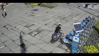 Видео дневного прилета по Виннице