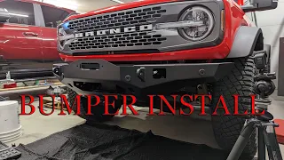 Ford Bronco Badlands gets a winch bumper!