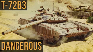 T-72B3 UBH Russian Main Battle Tank T-90A, SU-25 Gameplay || War Thunder