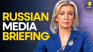 Russia LIVE: Russian foreign ministry spokeswoman gives weekly briefing | WION LIVE