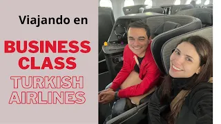 Volando en Business Class con Turkish Airlines. México a Estambul. Muestro TODO
