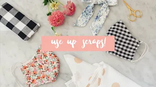 Use Up Scrap Fabric Ep. 2! 4 Quick & Easy Sewing Projects