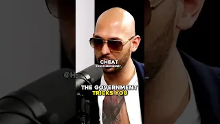 Andrew Tate-"Government Cheats You" Escape from them!!!#government #shorts #andrewtate #trending