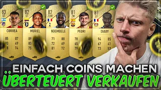 ÜBERTEUERT VERKAUFEN! DIE ENTSPANNTESTE METHODE UM COINS ZU MACHEN! in FIFA 22