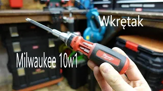 Milwaukee 10w1 i Wkrętak 8w1 - wkrętak z grzechotką