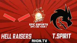 🔴DOTA 2[RU] Team Spirit vs HellRaisers [Bo3] DPC Tour 1 Regional Finals, CIS, Upper Bracket, Round 1