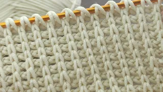 İNCREDİBLE 💯👌 * Super Easy Tunisian Crochet Baby Blanket For Beginners online Tutorial * #Tunisian