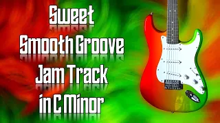 Sweet Smooth Groove Jam Track in C Minor 🎸 Guitar Backing Track