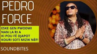 PEDRO FORCE DJAPOT: Eske gen pwodwi nan la ri a ki pou panike DJAPOT..fè l kouri soti mizik nèf?