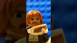 Obi-Wan greets someone brickfilm #shorts #lego