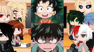 Class 1A reacts to Izuku Midoriya/Deku/MHA/BNHA/Uraraka/Manga Spoilers/New Student? Deku