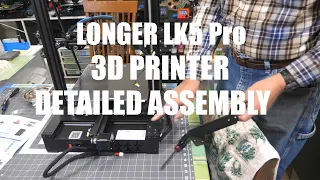 Longer LK5 Pro 3D Printer Detailed Assembly