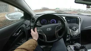 2012 Hyundai Grandeur 3.0 V6 POV Test Drive