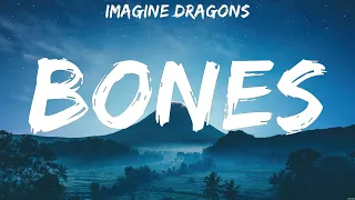 Imagine Dragons - Bones (Lyrics) The Chainsmokers & Coldplay, Imagine Dragons