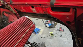 1984 C10 Modifing inner fenders for Lowered Trucks