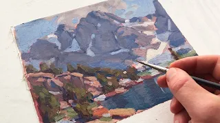 How to INSTANTLY IMPROVE your landscape PAINTINGS