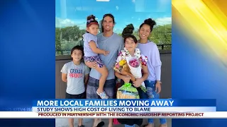 More local families moving away citing Hawaii's high cost of living
