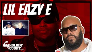 Lil Eazy talks childhood, Compton, death of Eazy E, Suge Knight, Jail, and Jerry Heller (FullPart 1)