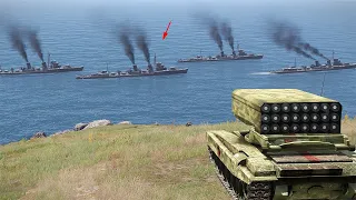 Ukraine Artillery Units Destroyed 3 Russian Heavy Battleships | Milsim ArmA 3 S22